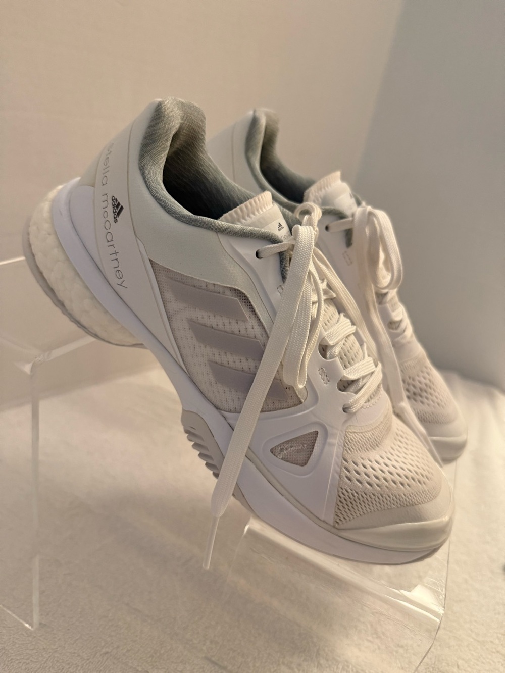 adidas by Stella McCartney Stella Court Tennis Shoes White 7.5